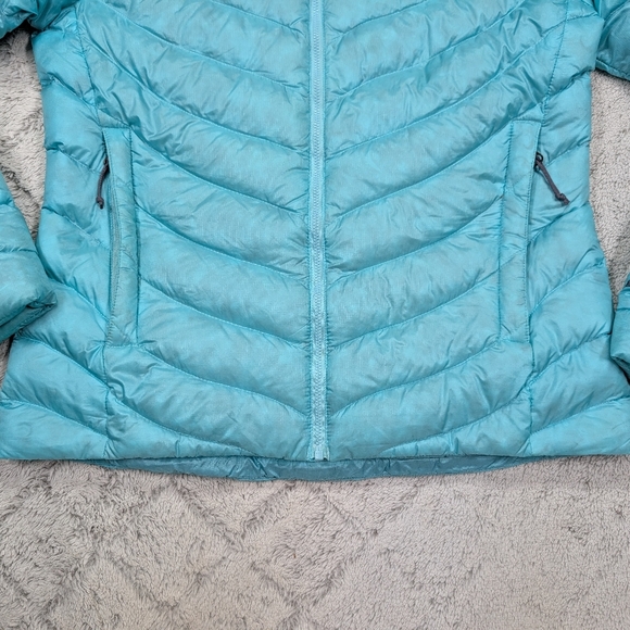 The North Face Jacket Womens M Blue Thunder Down 800 Puffer Light Packable - Picture 3 of 13
